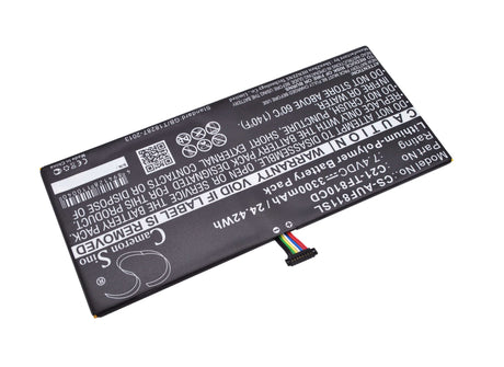 Battery For Asus Vivotab Tf810cd 7.4v, 3300mah - 24.42wh Tablet Cameron Sino Technology Limited   