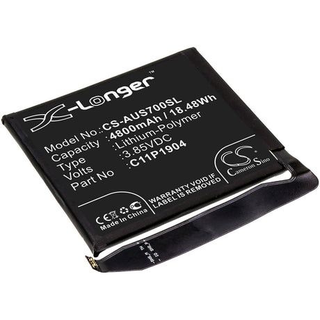 Smartphone battery For Asus, Zenfone, 7, Zenfone 3.85v, 4800mah - 18.48wh Mobile, SmartPhone Cameron Sino Technology Limited   