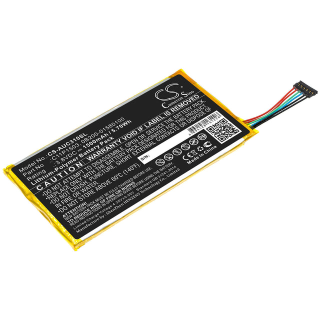 Battery For Asus, Zenpad 10 Lte, Zenpad 10 Z300cl, Zenpad 10 Zd300c 3.8v, 1500mah - 5.70wh Tablet Cameron Sino Technology Limited   