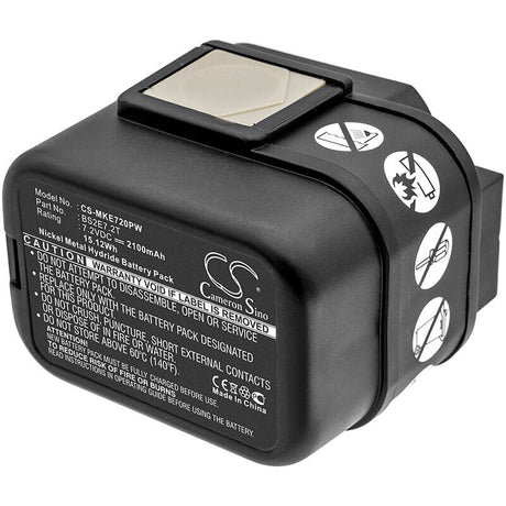 Battery For Atlas Copco Pes7.2t 7.2v, 2100mah - 15.12wh Power Tools Cameron Sino Technology Limited (Power Tools)   