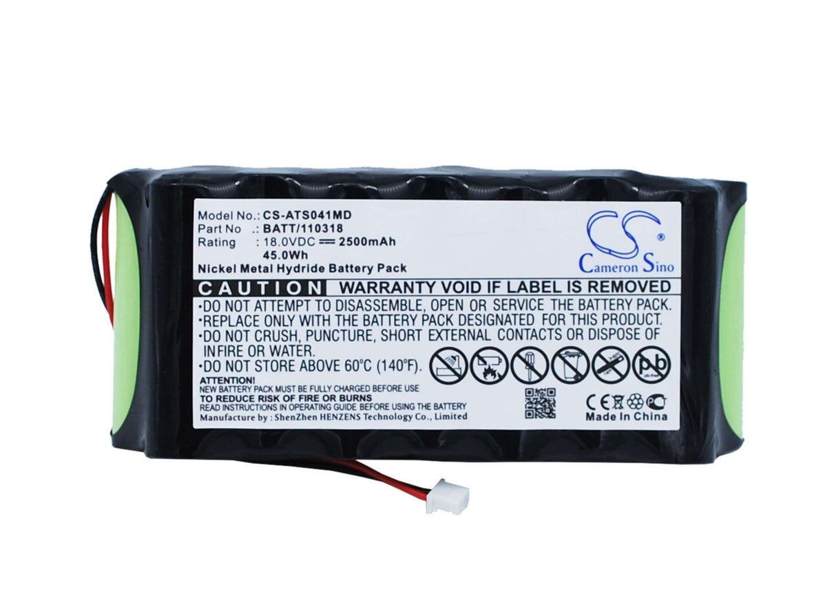 Battery For Atmos Pump Wound S041 18.0v, 2500mah - 45.00wh Batteries for Electronics Cameron Sino Technology Limited (Medical)   