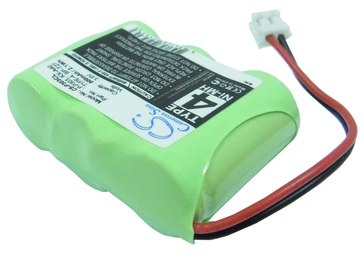 Battery For At&t, 1000, 1145, 3533, 3534, 3.6v, 600mah - 2.16wh Cordless Phone Cameron Sino Technology Limited (Cordless Phone)   