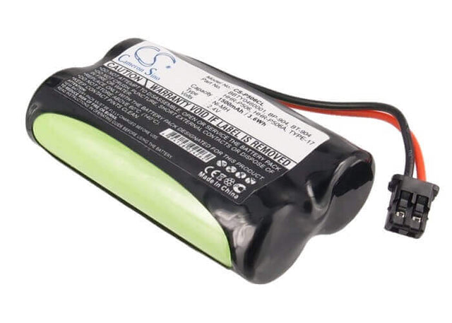 Battery For At&t, 17, 50 2.4v, 1500mah - 3.60wh Cordless Phone Cameron Sino Technology Limited (Cordless Phone)   