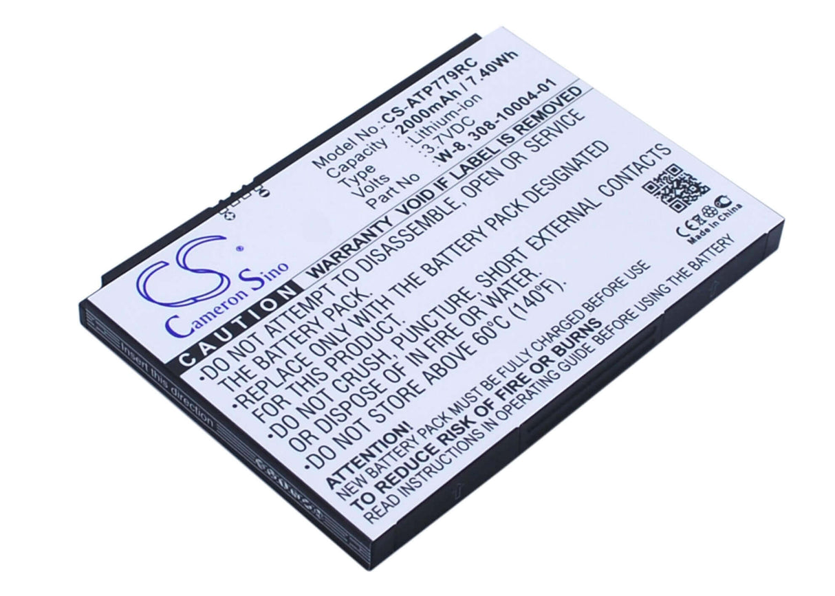 Battery For At&t Ac779s, Aircard 779s, Aircard 779s 4g 3.7v, 2000mah - 7.40wh Hotspot Cameron Sino Technology Limited   