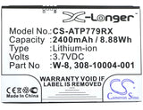 Battery For At&t Ac779s, Aircard 779s, Aircard 779s 4g 3.7v, 2700mah - 9.99wh Hotspot Cameron Sino Technology Limited   