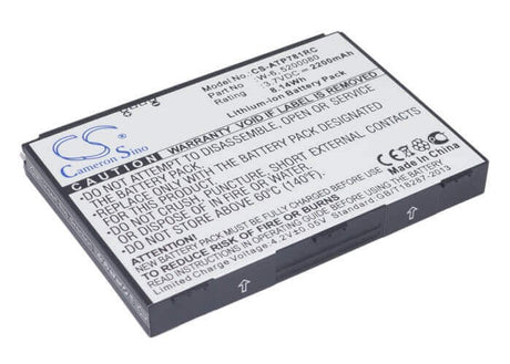 Battery For At&t Aircard 781s, Unite Pro, Unite Pro 4g 3.7v, 2200mah - 8.14wh Hotspot Cameron Sino Technology Limited   