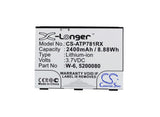 Battery For At&t Aircard 781s, Unite Pro, Unite Pro 4g 3.7v, 2400mah - 8.88wh Hotspot Cameron Sino Technology Limited   