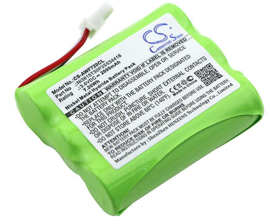 Battery For At&t, Ni3615t30p3s534416, Wf720 3.6v, 2000mah - 7.20wh Cordless Phone Cameron Sino Technology Limited (Cordless Phone)   