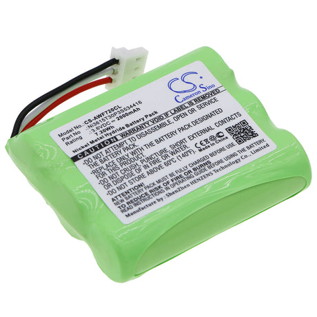 Battery For At&t, Ni3615t30p3s534416, Wf720 3.6v, 2000mah - 7.20wh Cordless Phone Cameron Sino Technology Limited (Cordless Phone)   