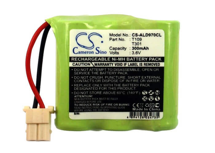 Battery For Audioline, 970, 971, 971g 3.6v, 300mah - 1.08wh Cordless Phone Cameron Sino Technology Limited (Cordless Phone)   