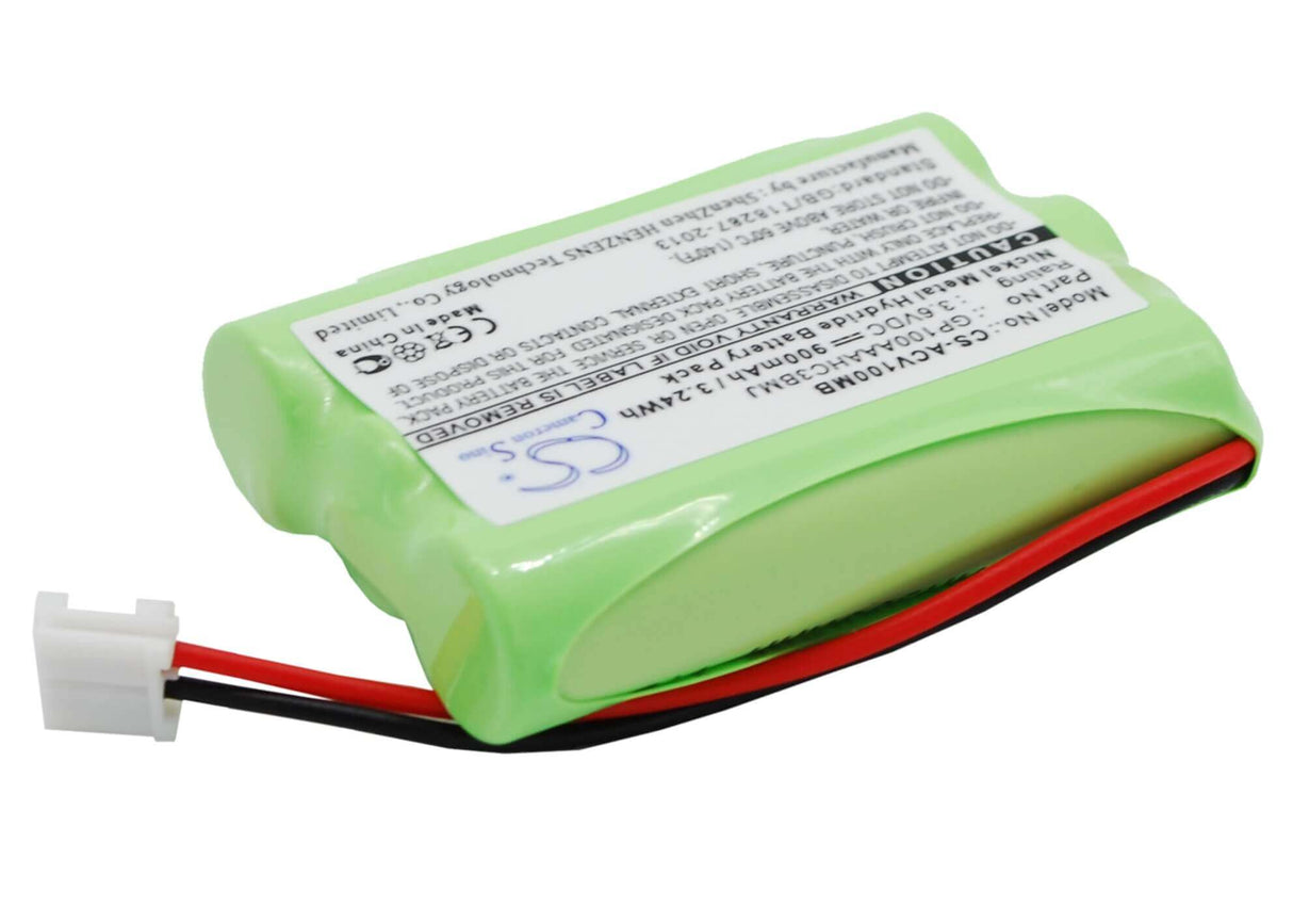 Battery For Audioline, Baby Care V100, G10221gc001474 3.6v, 900mah - 3.24wh BabyPhone Cameron Sino Technology Limited   