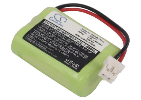 Battery For Audioline, Dect 7500, Dect 7500 2.4v, 400mah - 0.96wh Cordless Phone Cameron Sino Technology Limited (Cordless Phone)   