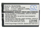 Battery For Audiovox, Cdm-120, Cdm-220, Cdm-7025 3.7v, 950mah - 3.52wh Mobile, SmartPhone Cameron Sino Technology Limited   