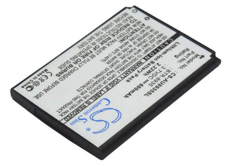 Battery For Audiovox Cdm-8935, Cdm-8935 Mini 3.7v, 600mah - 2.22wh Mobile, SmartPhone Cameron Sino Technology Limited   