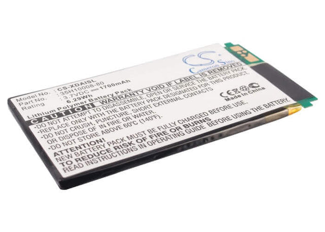 Battery For Audiovox Ppc5050 3.7v, 1700mah - 6.29wh Mobile, SmartPhone Cameron Sino Technology Limited   