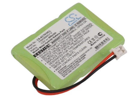 Battery For Auerswald, Comfort Dect 610 3.6v, 400mah - 1.44wh Cordless Phone Cameron Sino Technology Limited (Cordless Phone)   