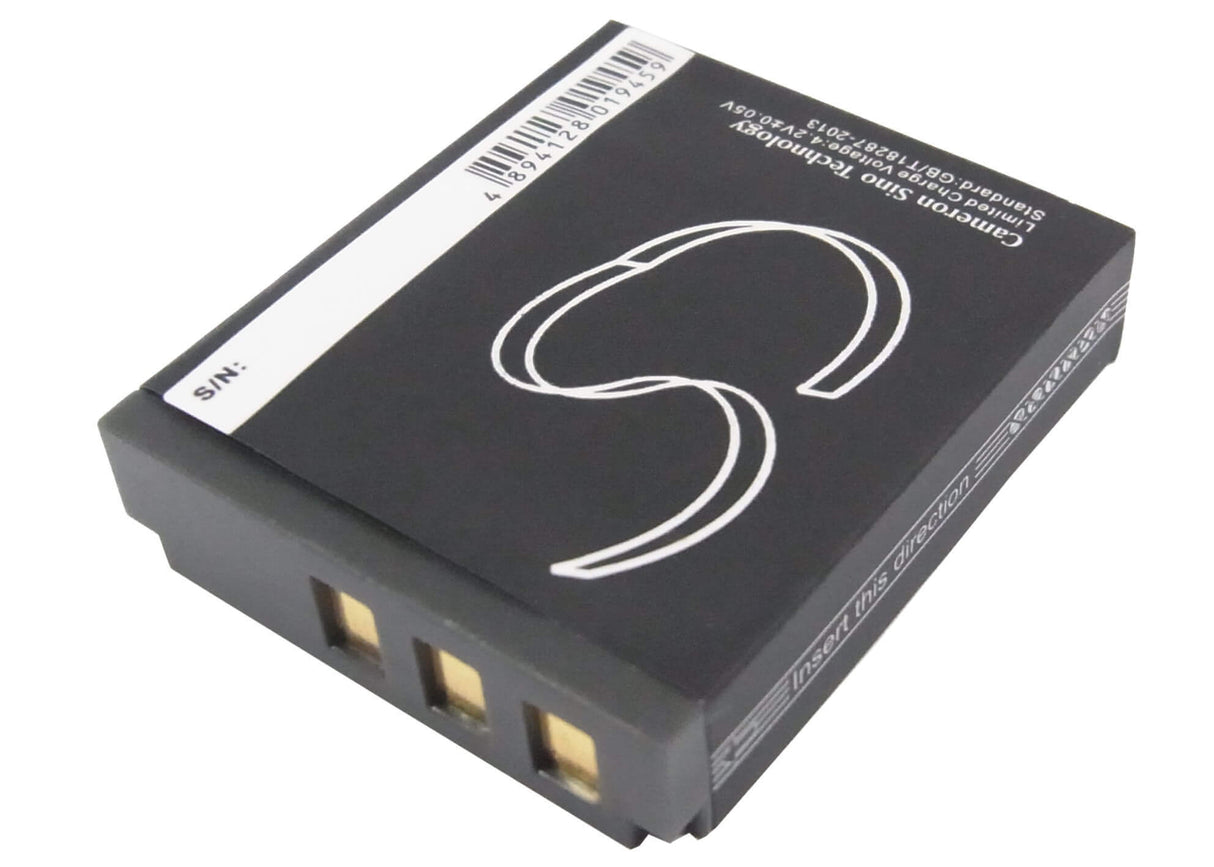 Battery For Avant S10, S10x6, S8, S8x6 3.7v, 1250mah - 4.63wh Camera Cameron Sino Technology Limited   