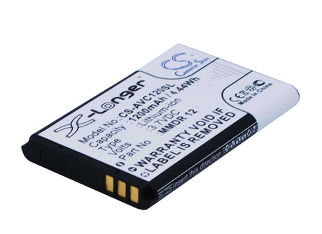 Battery For Avus C12, C22, V2 3.7v, 1200mah - 4.44wh Mobile, SmartPhone Cameron Sino Technology Limited   