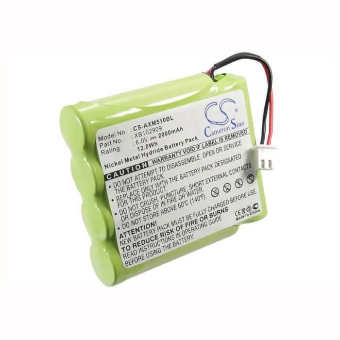 Battery For Axalto Magic 5100, Magic X1000, 3w 6.0v, 2000mah - 12.00wh Payment Terminal Cameron Sino Technology Limited   