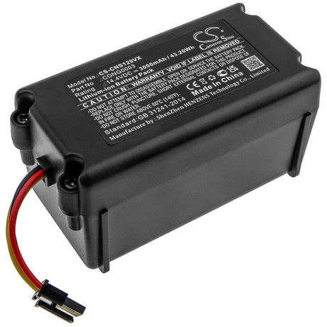 Battery For Bagotte, Bl509 14.4v, 3000mah - 43.20wh Vacuum Cameron Sino Technology Limited   