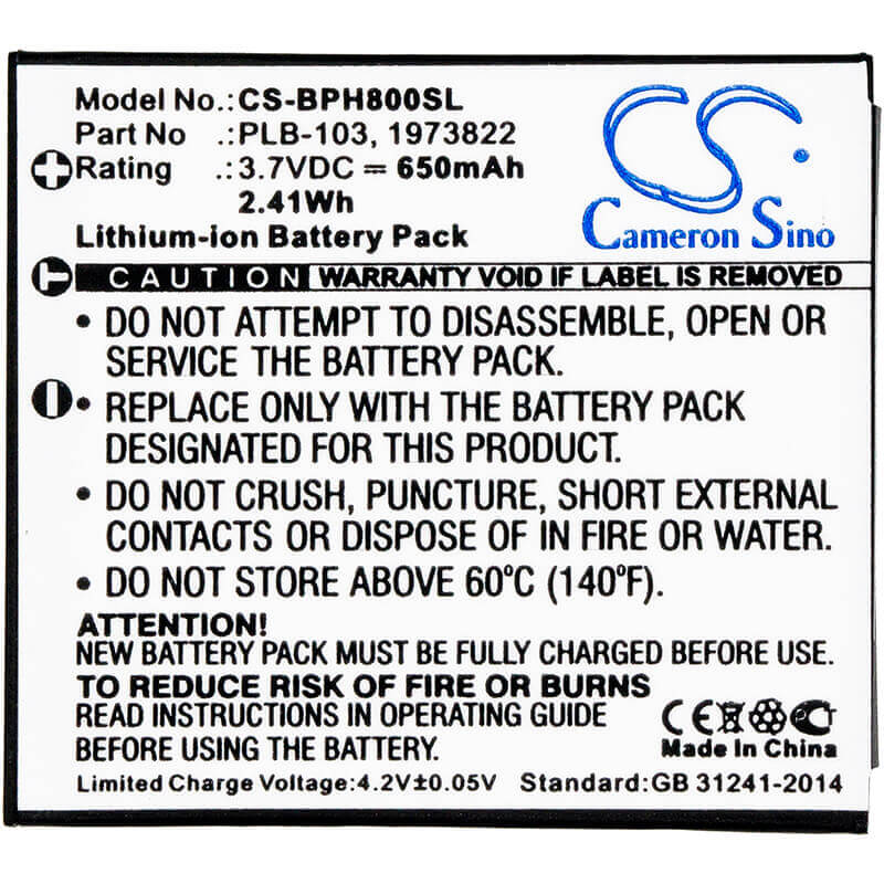 Battery For Bang & Olufsen, Beoplay H7, Beoplay H8, Beoplay H9 3.7v, 650mah - 2.41wh Wireless Headset Cameron Sino Technology Limited   