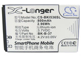 Battery For Bbk I536 3.7v, 800mah - 2.96wh Mobile, SmartPhone Cameron Sino Technology Limited   