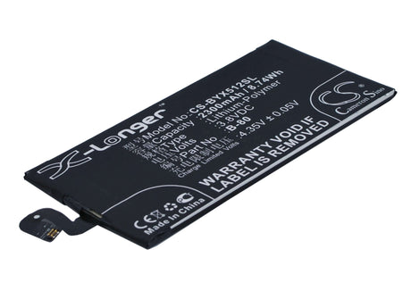 Battery For Bbk Vivo X5 Max V 3.8v, 2300mah - 8.74wh Batteries for Electronics Cameron Sino Technology Limited   