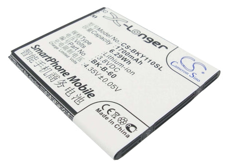 Battery For Bbk Vivo Y11, Vivo Y11t 3.8v, 1700mah - 6.46wh Batteries for Electronics Cameron Sino Technology Limited   