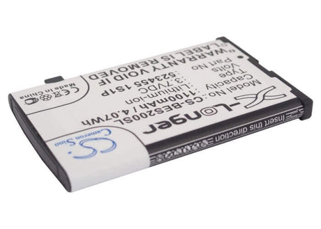 Battery For Bea-fon S200, S210 3.7v, 1100mah - 4.07wh Mobile, SmartPhone Cameron Sino Technology Limited   