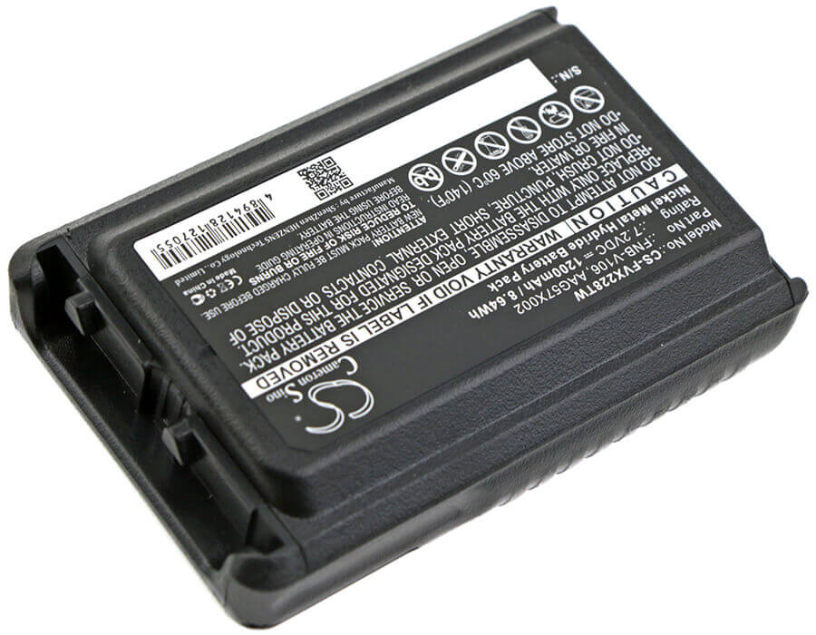 Battery For Bearcom, Bc-95 7.2v, 1200mah - 8.64wh Two-Way Radio Cameron Sino Technology Limited   