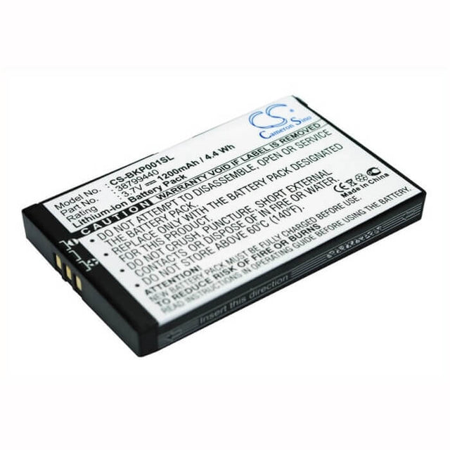 Battery For Becker Traffic Assist 7916, Traffic Assist Pro 3.7v, 1200mah - 4.44wh GPS, Navigator Cameron Sino Technology Limited   