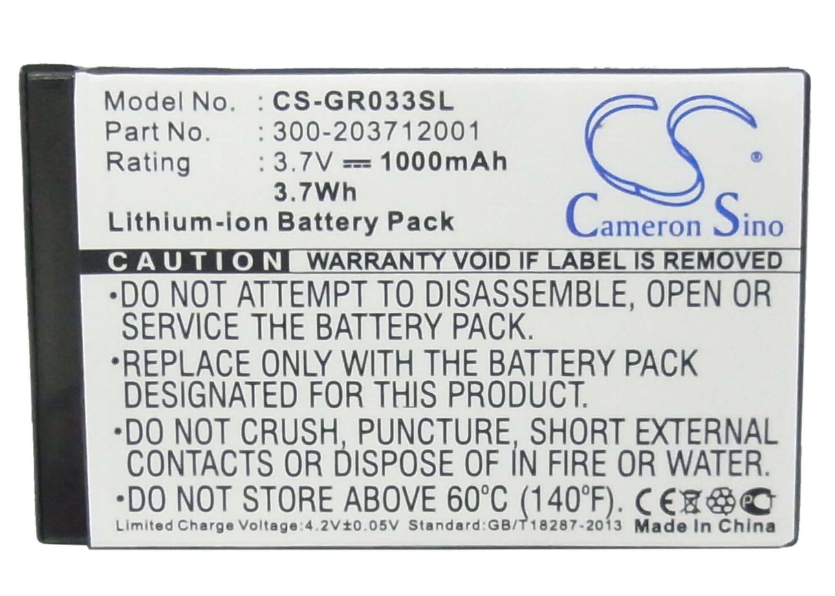 Battery For Belkin F8t051, F8t051dl, F8t051-dl 3.7v, 1000mah - 3.70wh GPS, Navigator Cameron Sino Technology Limited   