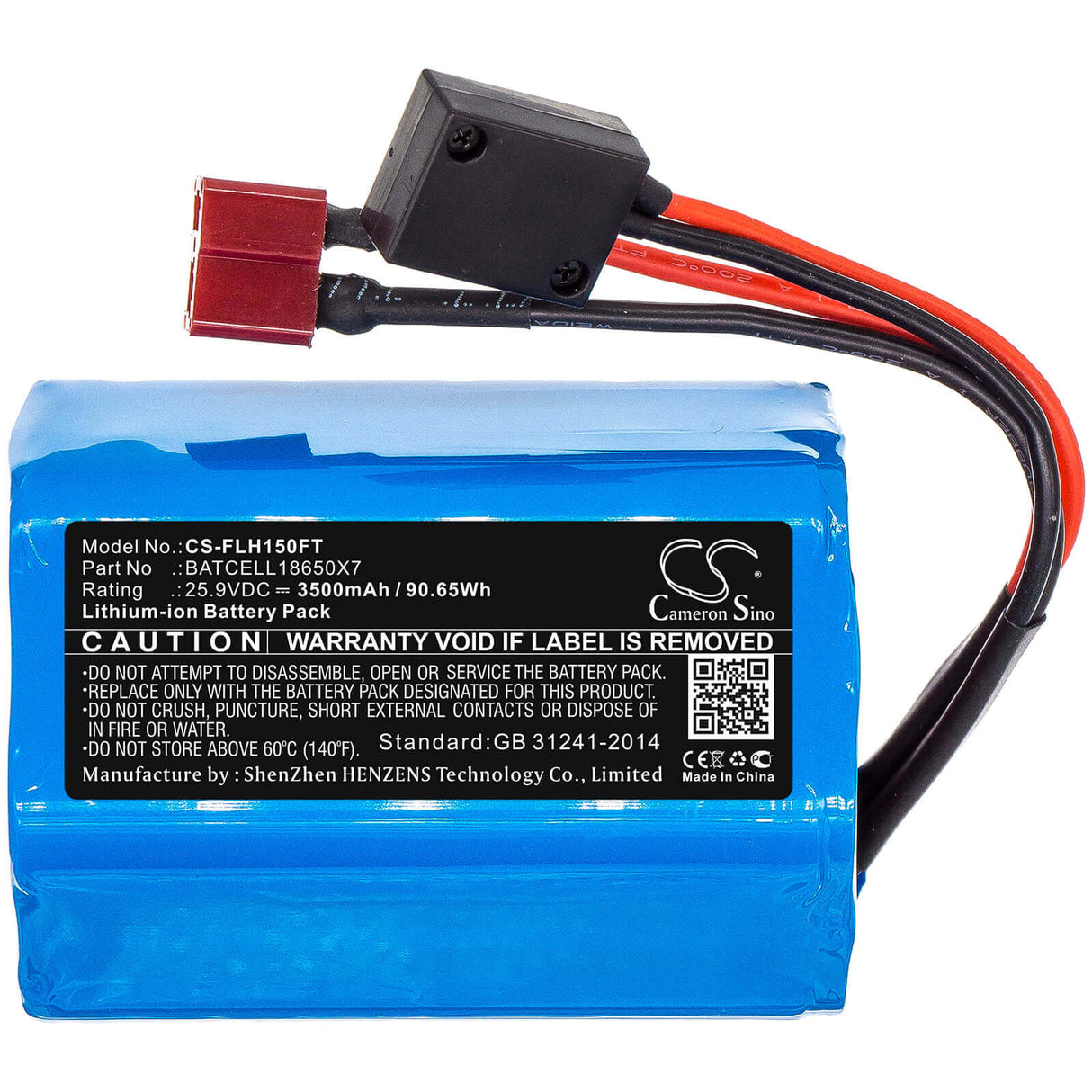 Battery For Bigblue, Cb30000p-ii, Tl8000p, Vl15000p-pro Mini 25.9v, 3500mah - 90.65wh Flashlight Cameron Sino Technology Limited   