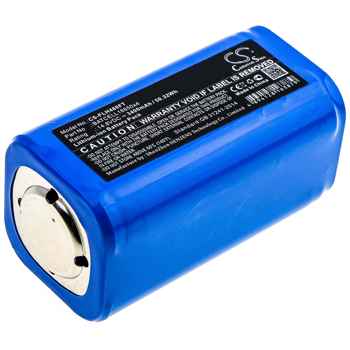 Battery For Bigblue, Tl4000p, Tl4500p, Tl4800p 14.8v, 3400mah - 50.32wh Flashlight Cameron Sino Technology Limited   