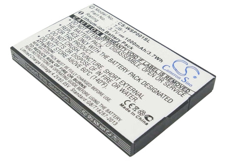 Battery For Binatone B200, Bb200, Speakeasy Mobile Plus 3.7v, 1000mah - 3.70wh Mobile, SmartPhone Cameron Sino Technology Limited   