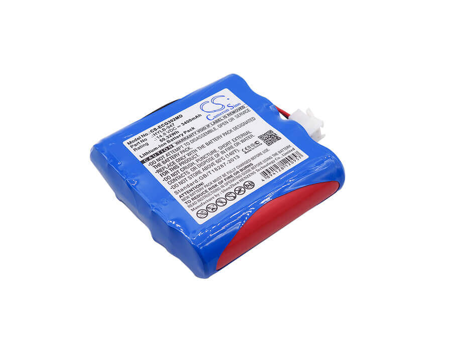 Battery For Biocare, Ecg-3010, Ecg-3010 Digital 3-channel Ecg 14.8v, 3400mah - 50.32wh Medical Cameron Sino Technology Limited (Medical)   