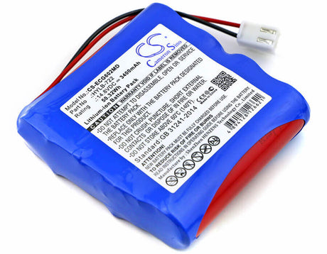 Battery For Biocare, Ecg-6010, Ecg-6020 14.8v, 3400mah - 50.32wh Medical Cameron Sino Technology Limited (Medical)   