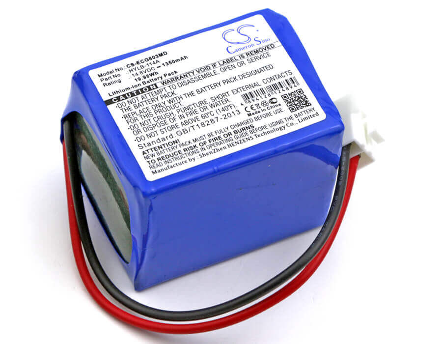 Battery For Biocare, Ecg-9803, Ecg-9803g 14.8v, 1350mah - 19.98wh Medical Cameron Sino Technology Limited (Medical)   