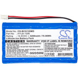 Battery For Biocare, Ie12, Ie12a 14.8v, 5200mah - 76.96wh Medical Cameron Sino Technology Limited (Medical)   