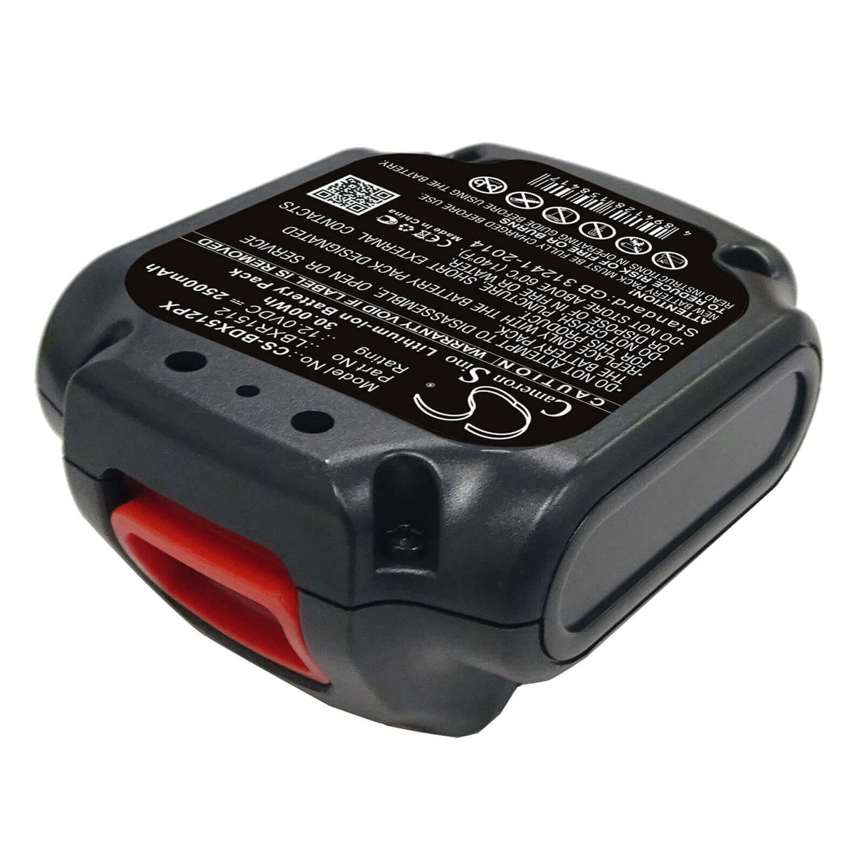 Battery For Black & Decker, Bdcd112, Bdcd12, Bdcdd12 12v, 2500mah - 30.00wh Batteries for Electronics Cameron Sino Technology Limited   