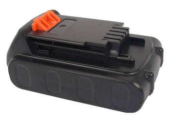 20.0V, Li-ion, 2000mAh, Power Tools battery fits Black & Decker, Bostitch, Stanley, Porter Cable, Bl1118, Asd18 Typ 1, Asd18 Typ 2, 40Wh