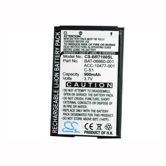 Battery For Blackberry 7100, 7100g, 7100i 3.7v, 900mah - 3.33wh Mobile, SmartPhone Cameron Sino Technology Limited   