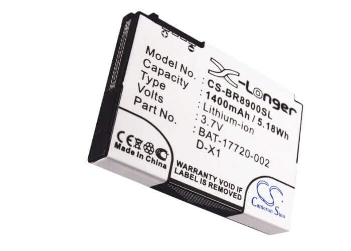 Battery For Blackberry 8900, Storm, Storm 9500 3.7v, 1400mah - 5.18wh Mobile, SmartPhone Cameron Sino Technology Limited   