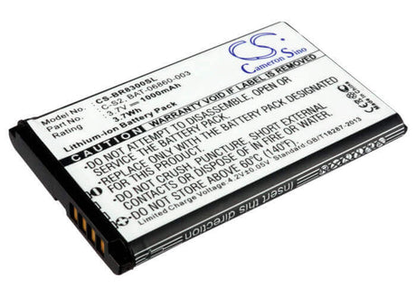 Battery For Blackberry Curve 8300, Curve 8310, Curve 8320 3.7v, 1000mah - 3.70wh Batteries for Electronics Cameron Sino Technology Limited (Suspended)   