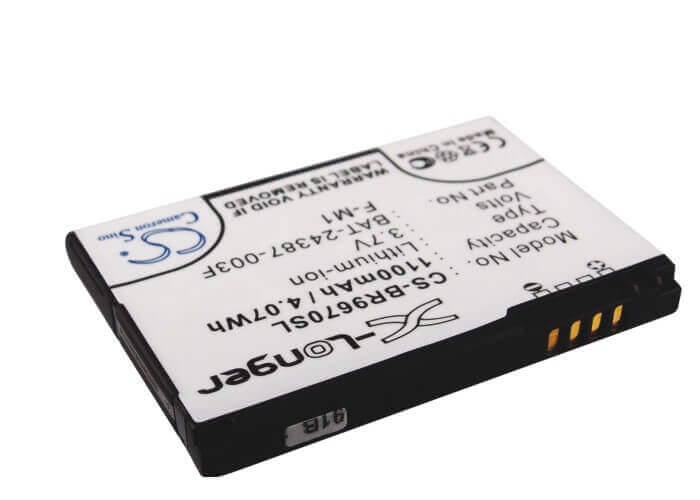 Battery For Blackberry Pearl 3g, Pearl 2, Pearl 9100 3.7v, 1100mah - 4.07wh Mobile, SmartPhone Cameron Sino Technology Limited   