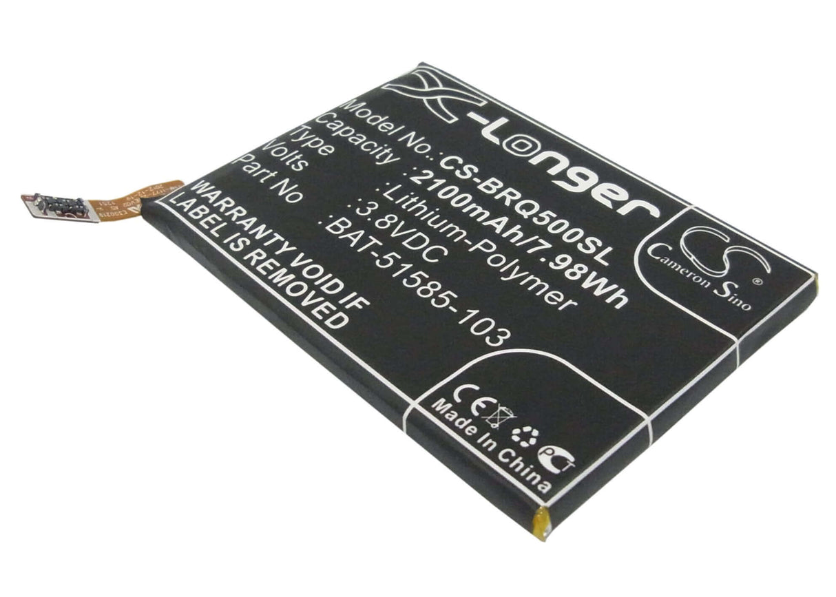 Battery For Blackberry Q5, Q5 Lte, Q5 Lte Sqr100-1 3.8v, 2100mah - 7.98wh Mobile, SmartPhone Cameron Sino Technology Limited   