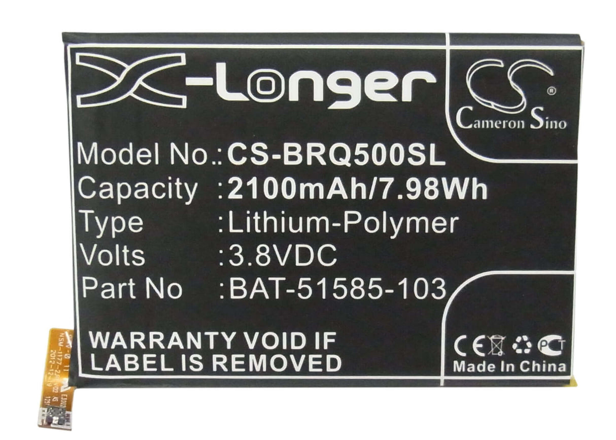 Battery For Blackberry Q5, Q5 Lte, Q5 Lte Sqr100-1 3.8v, 2100mah - 7.98wh Mobile, SmartPhone Cameron Sino Technology Limited   