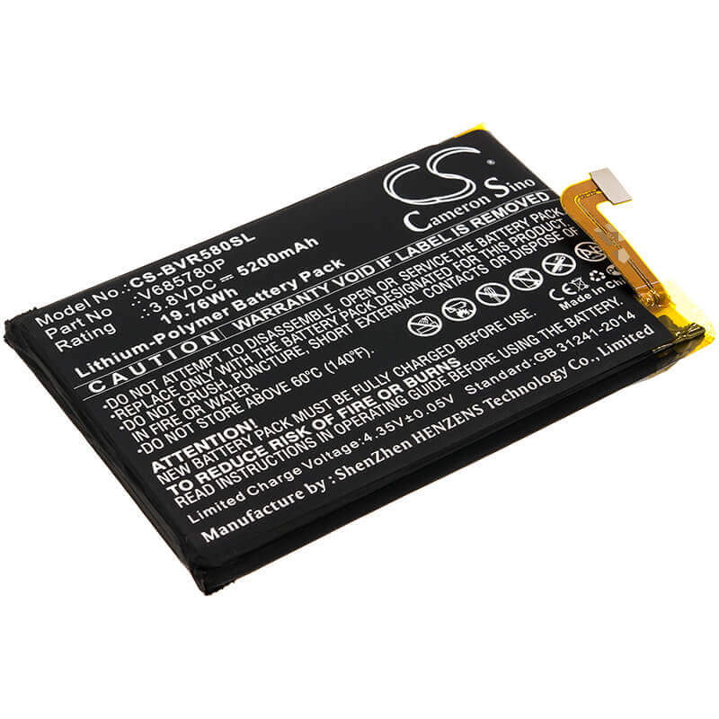 Battery For Blackview, Bv5800 3.8v, 5500mah - 20.90wh Mobile, SmartPhone Cameron Sino Technology Limited   