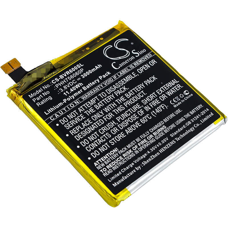 Battery For Blackview, Bv6000, Bv6000s, 3.8v, 3000mah - 11.40wh Mobile, SmartPhone Cameron Sino Technology Limited   