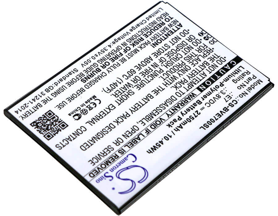 Battery For Blackview, E7 3.8v, 2750mah - 10.45wh Mobile, SmartPhone Cameron Sino Technology Limited   